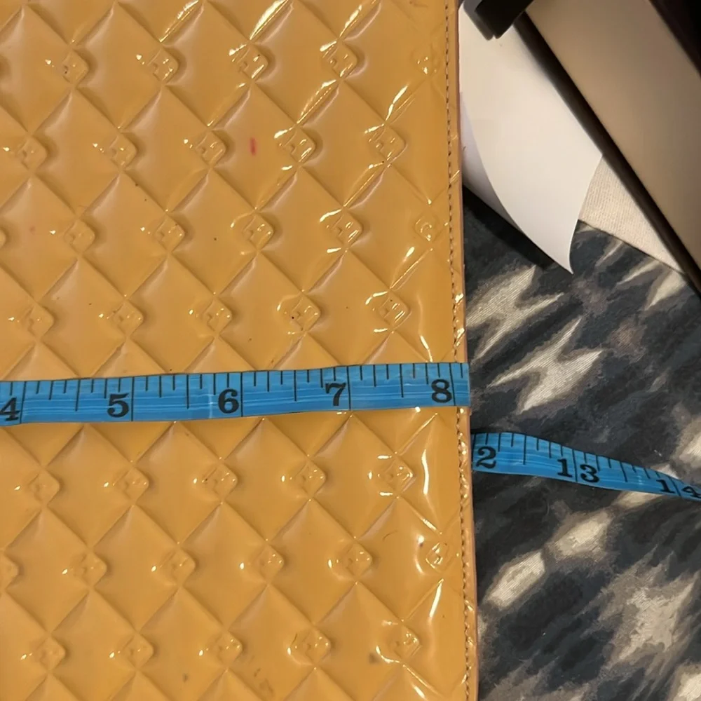 Fendi Quilted Tan Tablet Sleeve